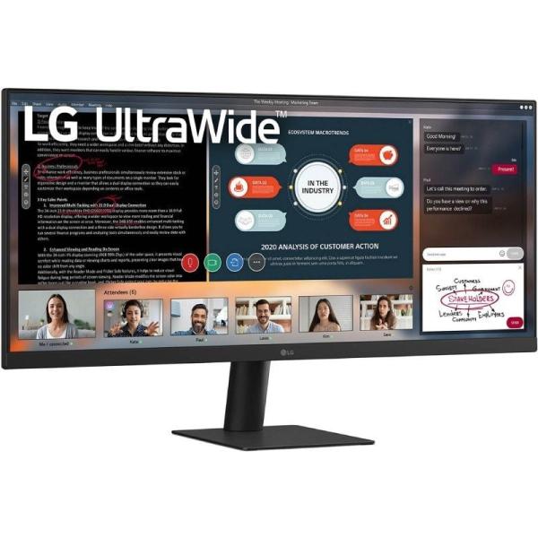 Monitor Profesional Ultrapanorámico LG 29U511A-B 29'/ WFHD/ Negro