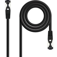 Cable de Red RJ45 SSTP Nanocable 10.20.2000-BK Cat.8.1/ 50cm/ Negro