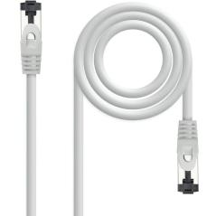 Cable de Red RJ45 SSTP Nanocable 10.20.2001-L150 Cat.8.1/ 1.5m/ Gris