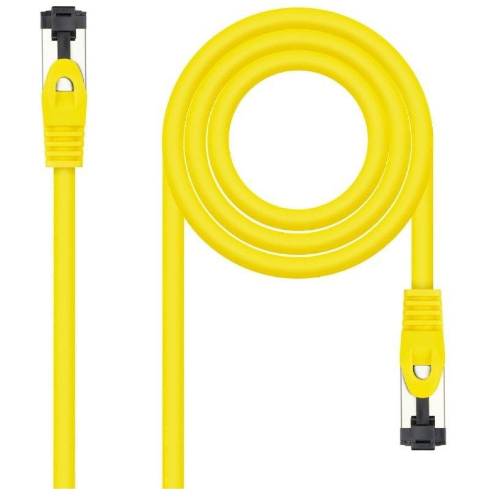 Cable de Red RJ45 SSTP Nanocable 10.20.2002-Y Cat.8.1/ 2m/ Amarillo Cable de Red RJ45 SSTP Nanocable 10.20.2002-Y Cat.8.1/ 2m/ Amarillo