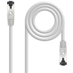 Cable de Red RJ45 SSTP Nanocable 10.20.2003 Cat.8.1/ 3m/ Gris