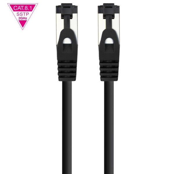 Cable de Red RJ45 SSTP Nanocable 10.20.2005-BK Cat.8.1/ 5m/ Negro