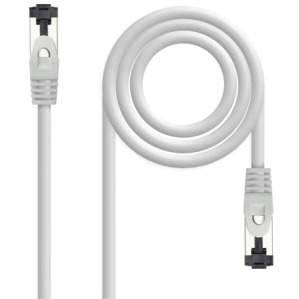 Cable de Red RJ45 SSTP Nanocable 10.20.2015 Cat.8.1/ 15m/ Gris