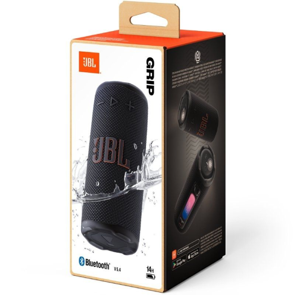 Altavoz con Bluetooth JBL Grip/ 16W/ 1.0/ Negro