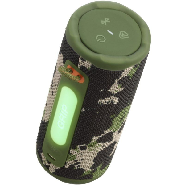 Altavoz con Bluetooth JBL Grip/ 16W/ 1.0/ Camuflaje