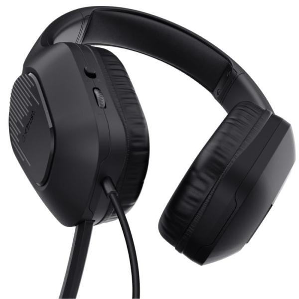Auriculares Gaming con Micrófono Trust Gaming GXT 417 Zirox/ Jack 3.5/ Negros