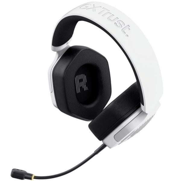 Auriculares Gaming Inalámbricos con Micrófono Trust Gaming GXT 493PS Carus PS5/ Jack 3.5/ Bluetooth/ Blancos