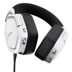 Auriculares Gaming Inalámbricos con Micrófono Trust Gaming GXT 493PS Carus PS5/ Jack 3.5/ Bluetooth/ Blancos