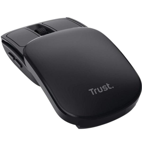 Ratón Plegable Inalámbrico Trust Zylo/ Hasta 2400 DPI