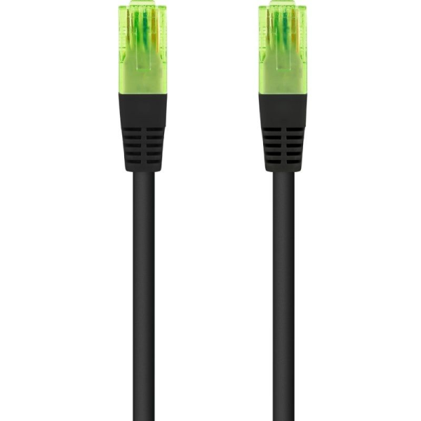 Cable de Red RJ45 UTP Nanocable 10.20.1400-BK Cat.6/ 50cm/ Negro