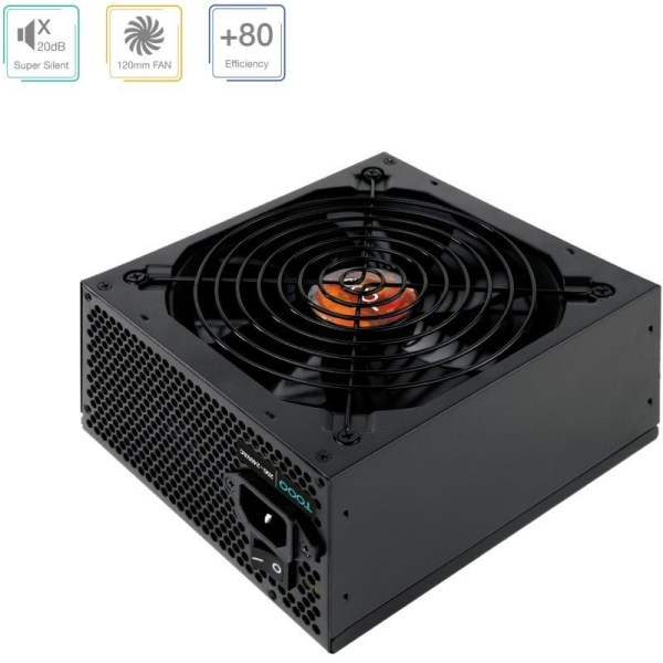 Fuente de Alimentación TooQ TQHELIOS-650SP/ 650W/ Ventilador 12cm/ 80 Plus Bronze
