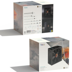 Fuente de Alimentación TooQ TQHELIOS-650SP/ 650W/ Ventilador 12cm/ 80 Plus Bronze