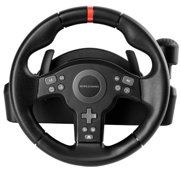 Volante con Pedales y Cambio de Marchas Manual Mars Gaming MWH-RSXONE