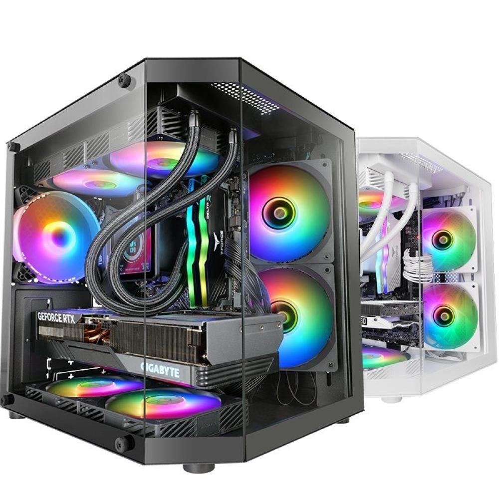 Caja Gaming Minitorre Mars Gaming MC-3TLITE