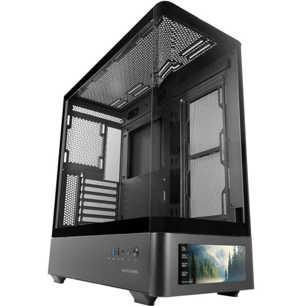 Caja Gaming Semitorre Mars Gaming MC-LCDPRO