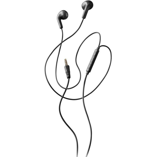 Auriculares Intrauditivos NGS Cross Flip/ con Micrófono/ Jack 3.5/ Negros