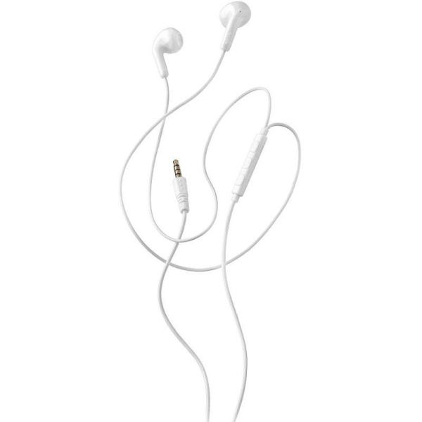 Auriculares Intrauditivos NGS Cross Flip/ con Micrófono/ Jack 3.5/ Blancos