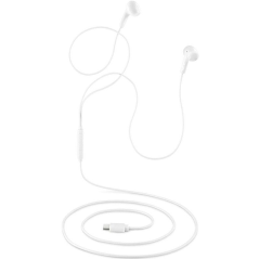 Auriculares Intrauditivos NGS Cross Glide/ con Micrófono/ USB Tipo-C/ Blanco