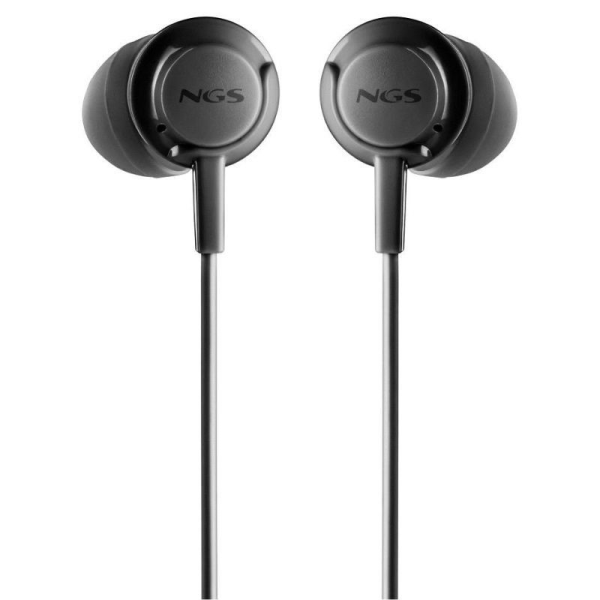 Auriculares Intrauditivos NGS Cross Step/ con Micrófono/ USB Tipo-C/ Negros
