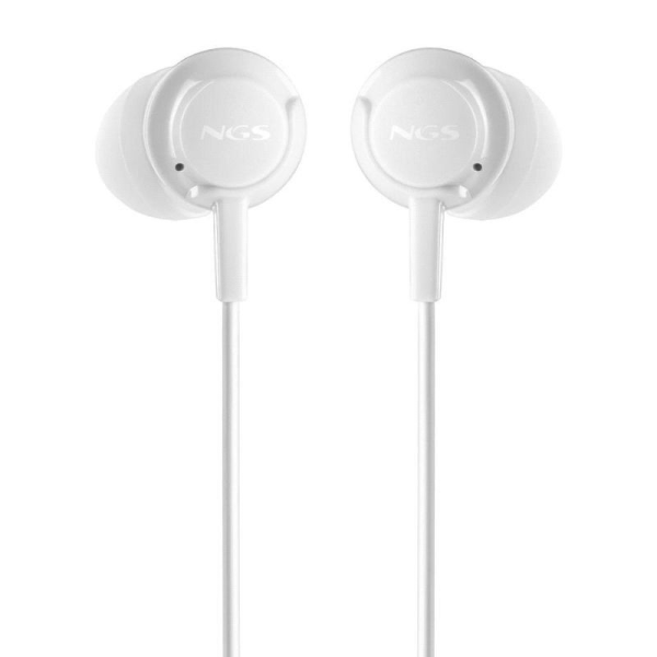 Auriculares Intrauditivos NGS Cross Step/ con Micrófono/ USB Tipo-C/ Blancos