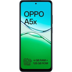 Smartphone Oppo A5x 4GB/ 128GB/ 6.67'/ Negro Azul