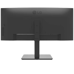 Monitor Profesional Ultrapanorámico Curvo LG UltraWide 34BA75QE-B 34'/ WQHD/ Multimedia/ Regulable en altura/ Negro