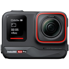 Cámara Digital Deportiva Insta360 Ace Pro/ 8K/ Ángulo de visión 180º/ Negra