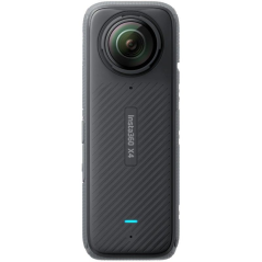 Cámara Digital Deportiva Insta360 X4/ 8K/ Ángulo de visión 360º/ Negra