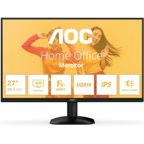 Monitor Profesional AOC Q27B35E 27'/ QHD/ Negro