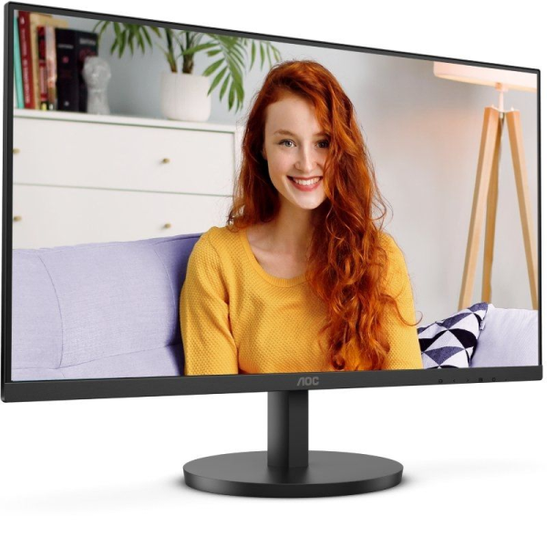 Monitor Profesional AOC U27B3A 27'/ 4K/ Multimedia/ Regulable en altura/ Negro