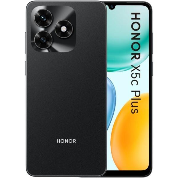 Smartphone Honor X5c Plus 4GB/ 128GB/ 6.74'/ Negro
