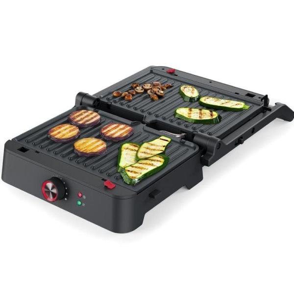 Grill Eléctrico Princess Multi Grill 112418/ 1800W/ Tamaño 275*180mm