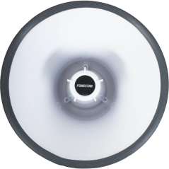 Megáfono con sirena Fonestar MF-114SU/ 25W/ USB/ SD/ a Pilas/ a 12V CC