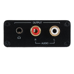 Convertidor de Audio Fonestar FO-41DAH/ Entrada Toslink y RCA/ Salida 2x RCA/ 1x RJ45