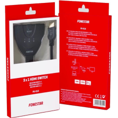 Splitter HDMI 3 en 1 Fonestar FO-513/ 3xHDMI