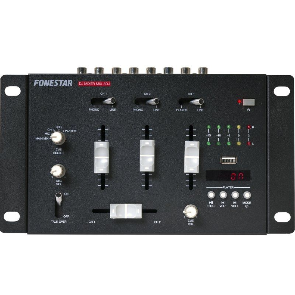 Mesa de Mezclas Fonestar MIX-3DJ