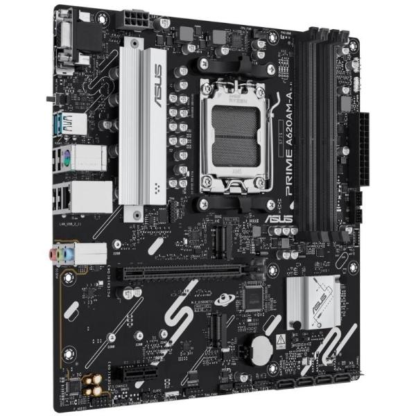 Placa Base Asus A620AM-A-CSM Socket AM5/ DDR5/ PCIe 4.0/ Micro ATX