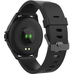 Smartwatch Forever Colorum CW-300/ Notificaciones/ Frecuencia Cardíaca/ Negro