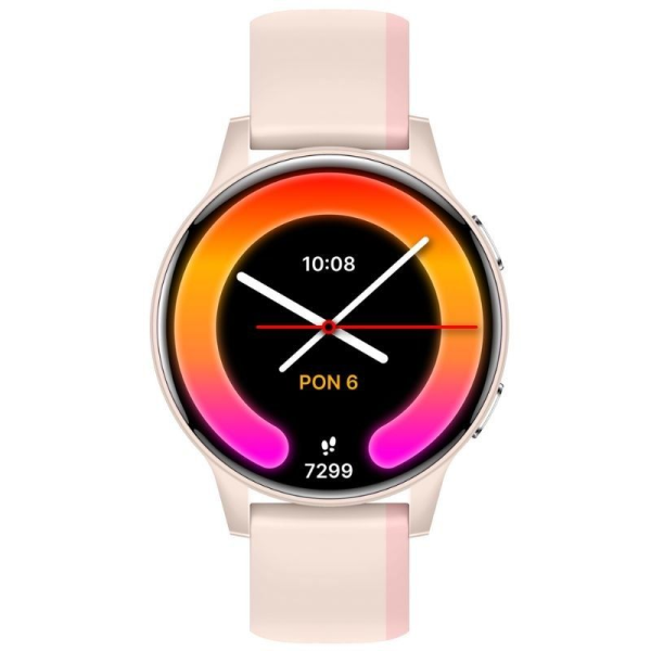 Forever Smartwatch IGo Watch 4 JW-600 Notificaciones/ Frecuencia Cardiaca/ Rosa
