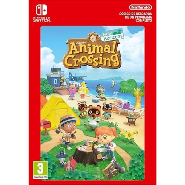 Nintendo Switch Lite Coral + Juego Nintendo Animal Crossing New Horizons