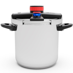 Olla a Presión Orbegozo HP 8200/ 8L/ Acero Inoxidable/ Apta para Inducción