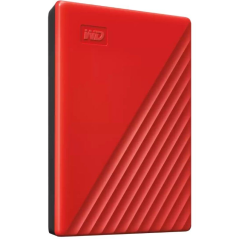 Disco Externo Western Digital My Passport 2TB/ 2.5'/ USB 3.2/ Rojo