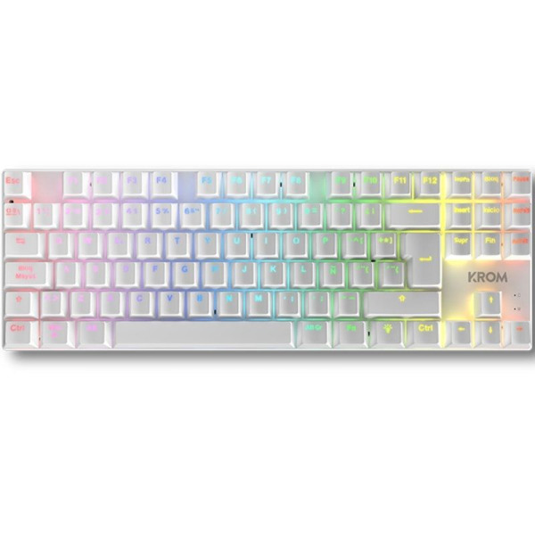 Pack Gaming Krom Klass/ Teclado RGB + Ratón Óptico RGB + Alfombrilla + Auriculares RGB