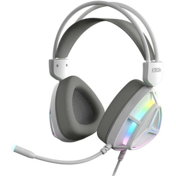 Pack Gaming Krom Klass/ Teclado RGB + Ratón Óptico RGB + Alfombrilla + Auriculares RGB