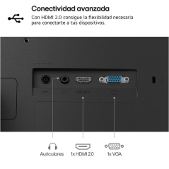 Monitor LG 24U411A-B 23.8'/ Full HD/ Negro