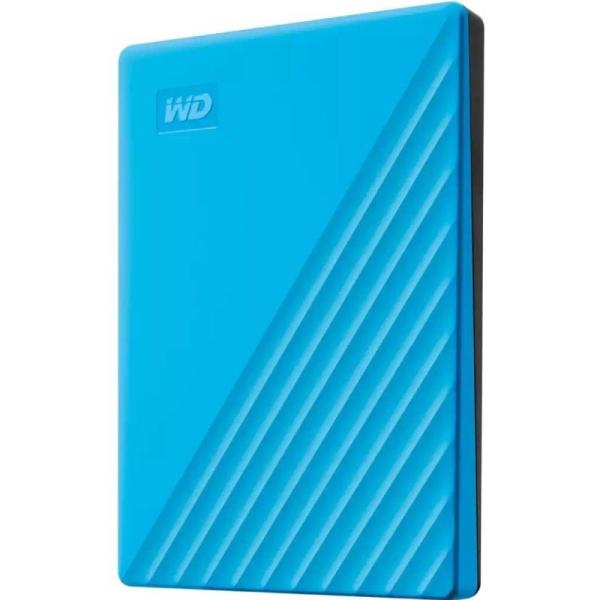 Disco Externo Western Digital My Passport 4TB/ 2.5'/ USB 3.2/ Azul