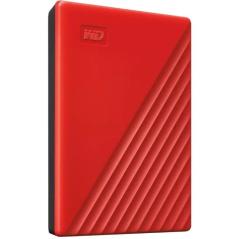 Disco Externo Western Digital My Passport 4TB/ 2.5'/ USB 3.2/ Rojo