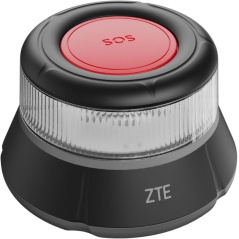 Luz baliza de emergencia para coche ZTE E1 V16/ Homologada/ Base Imantada/ Geolocalizable/ Funciona a Pilas