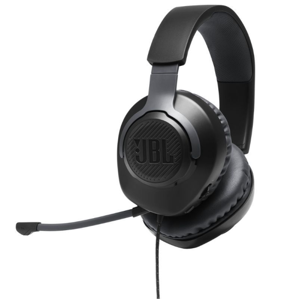 Auriculares Gaming con Micrófono JBL Quantum 100/ Jack 3.5/ Negros