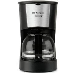 Cafetera de Goteo Orbegozo CG 4206/ 6 Tazas/ Negra